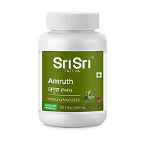 Амрут (Amruth) - иммуномодулятор 60 таб., Sri Sri Tattva